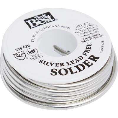 Do it Best 1/4 lb Solid 96% Tin, 4% Silver Solder